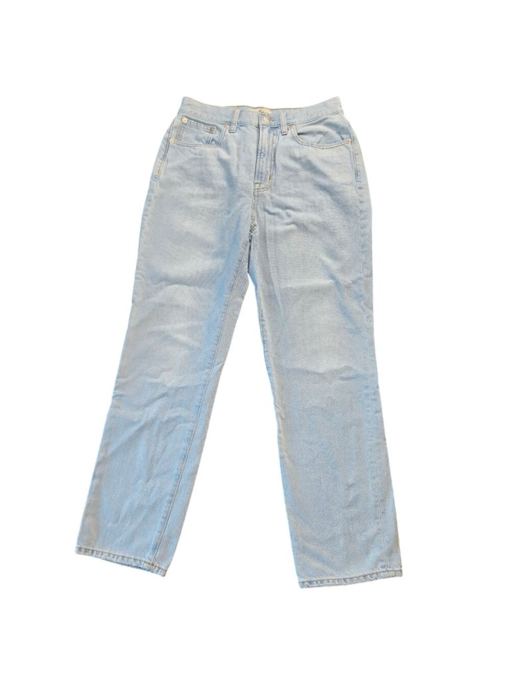 Madewell Perfect Vintage Jean Fitzgerald Wash Sz 28 High Rise Tapered Mom Jeans